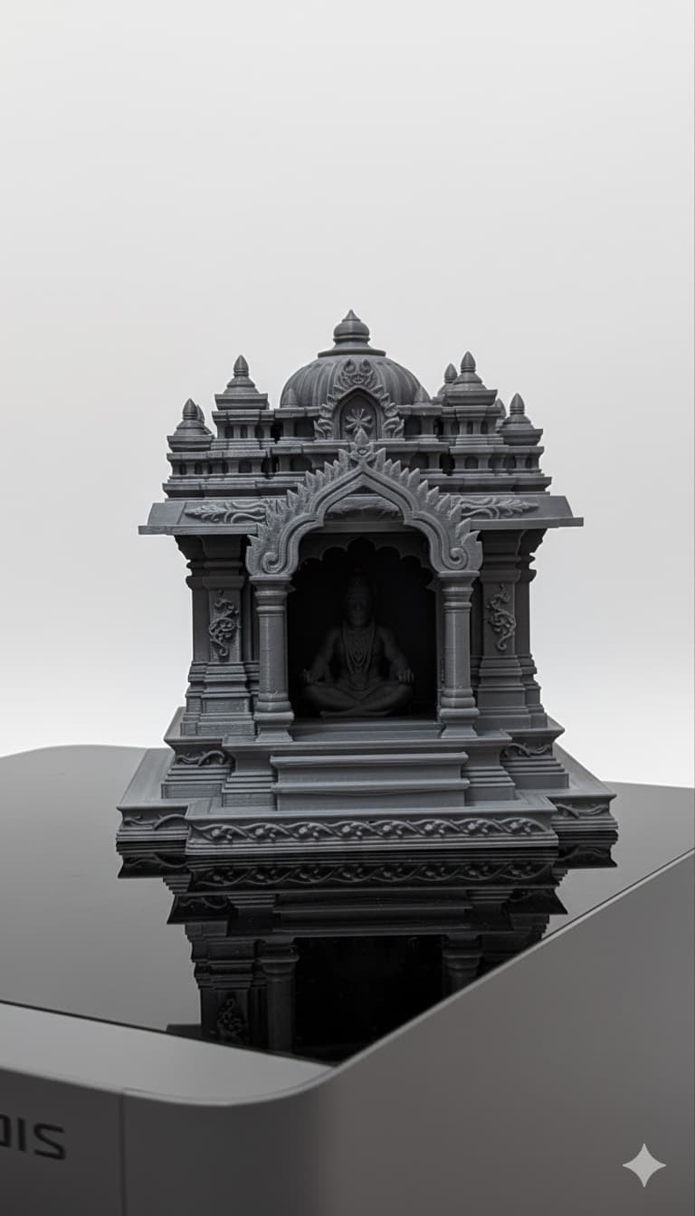 Compact Tabletop Temple - Black